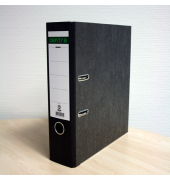 Ordner Centra 220105, A4 80mm breit Karton schwarz