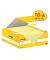 Haftnotizen 7100317764, 38x51mm, gelb, rechteckig