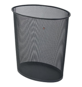 großer Abfalleimer MESHCORBGM, 40 Liter, Drahtgeflecht, schwarz