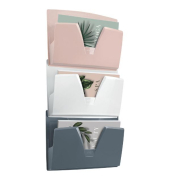 Wandbriefkorb Mineral 1001701681, A3+, mineral, Polystyrol