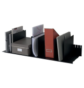Belegfach mit Trennelementen 4932.01, 21 x 27,5 x 80,2cm, schwarz