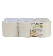Toilettenpapier EcoNatural 180 812149A, 2-lagig, havanna naturbraun, 750 Blatt / Rolle,