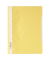Schnellhefter Standard 257304, A4, gelb, Polypropylen (PP), Vorderdeckel transparent
