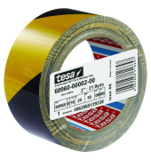 Anti-Kratz-PET-Bodenmarkierungsband, 20 m x 50 mm, schwarz-gelb