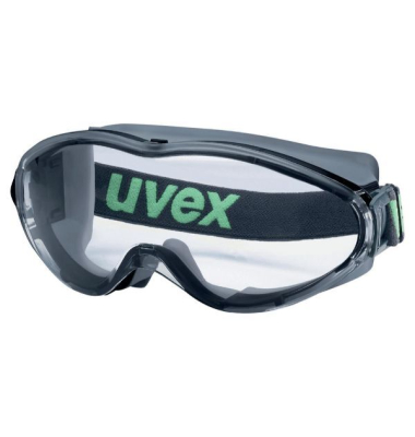 Schutzbrille Ultrasonic Planet fbl. sv exc, farblosanthrazitjade