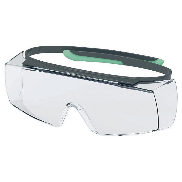 Uvex super OTG Planet 9169295 Schutzbrille inkl. UV-Schutz Grau, Grün EN 166:2001