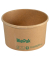 Biopak Bowl Sch&uuml;ssel Ronda - mittel - braun - 550ml -