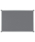 Filz-Pinnwand FA65142178, W-Series, 106,5 x 75 cm, Aluminiumrahmen, grau