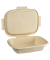 Biopak Shield-Box Klappbox aus Bagasse - braun - 1200ml -