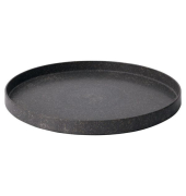 Mehrweg-Teller Häppy Plate, 240 mm, rund, grau