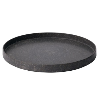 Mehrweg-Teller Häppy Plate, 240 mm, rund, grau