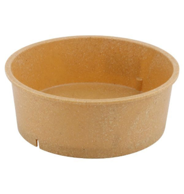 Mehrweg-Schalen Häppy Bowl, 1000 ml, 185 mm, braun Mehrweg-Schalen Häppy Bowl, 1000 ml, 185 mm, braun