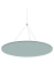 Sculpo akust. Deckenelement Rund SPD780205372, D: 120cm, Dunkelgrau
