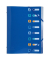 Ordnungsmappe 56212E, A4, 8 Fächer, REC-PP, Beeblue, Marineblau