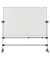 Stativdrehtafel-Whiteboard Earth, RQR0423, 150x120cm (BxH), lackiert, Aluminiumrahmen