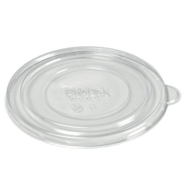 Biopak Deckel Ronda breit - transparent, 500–700ml -