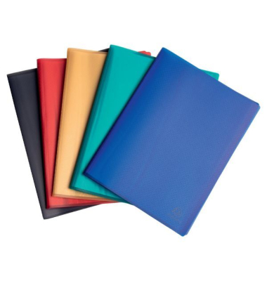 Sichtbuch Recycling 78540E, farbig sortiert, A4, mit 40 Hüllen, Polypropylen (PP) Sichtbuch Recycling 78540E, farbig sortiert, A4, mit 40 Hüllen, Polypropylen (PP)
