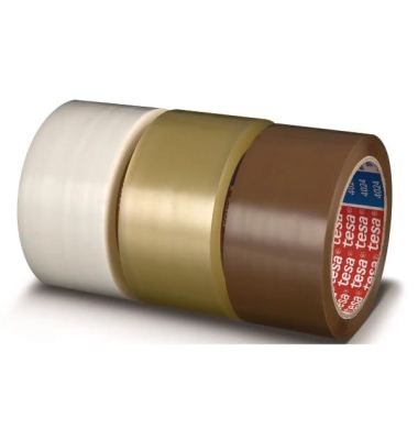 Packband tesapack 04024-00217-04, 38mm x 66m, 50my, braun