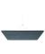 Sculpo akust. Deckenelement Quadrat SPD380205372, 120x120cm, Dunkelgrau