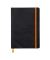 Notizbuch 117402C, schwarz, A5, liniert, 90g, 80 Blatt / 160 Seiten