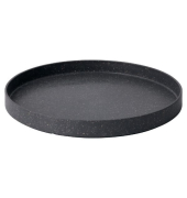 Mehrweg-Teller Häppy Plate, 200 mm, rund, grau