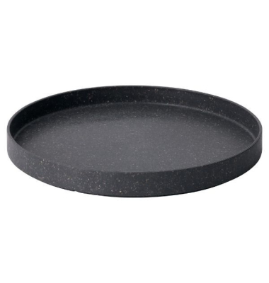 Mehrweg-Teller Häppy Plate, 200 mm, rund, grau
