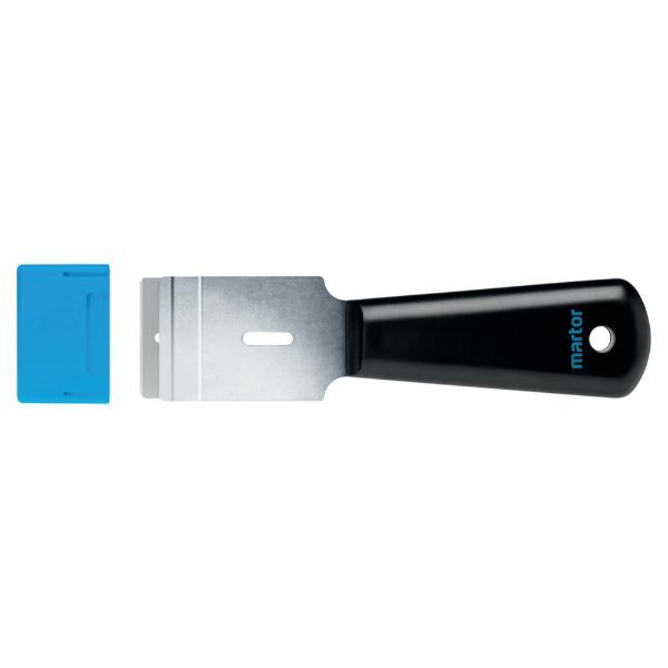 4002632803956 - Schaber Scrapex Argentax ergonomisch Schabbereich 36 mm mit Kappe L 165 x B 167 x H 45 mm Stahl Kunststoff schwarz 4002632803956 - Schaber Scrapex Argentax ergonomisch Schabbereich 36 mm mit Kappe L 165 x B 167 x H 45 mm Stahl Kunststoff schwarz
