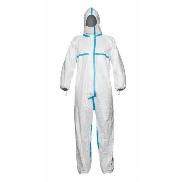 5450208007588 - Du Pont - Einwegoverall Tyvek Classic Plus Größe xxxl - mit Kapuze KatIII Typ 4B56 weiß 5450208007588 - Du Pont - Einwegoverall Tyvek Classic Plus Größe xxxl - mit Kapuze KatIII Typ 4B56 weiß
