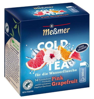Tee Cold Tea Pink Grapefruit, 14 Beutel