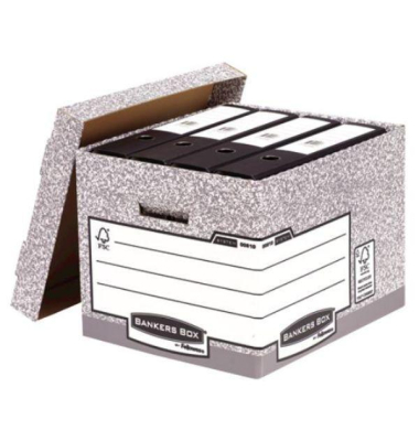 Archivbox 00810-FFEU, A4, schwarz, Wellpappe Archivbox 00810-FFEU, A4, schwarz, Wellpappe