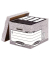 Archivbox 00810-FFEU, A4, schwarz, Wellpappe