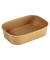 Biopak Brickbox - medium - braun - 500ml