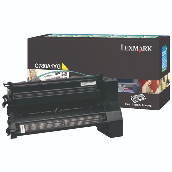 0734646018265 - Rückgabetoner C780A1YG Reichweite 6000 Seiten gelb 0734646018265 Lexmark