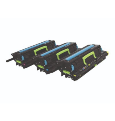 Rückgabetoner Lexmark 72K0FV0, cyan  magenta  gelb