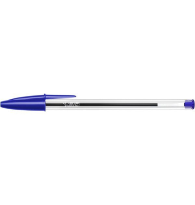 Cristal Kugelschreiber mit Kappe Stärke M - 0,4 mm - blau -