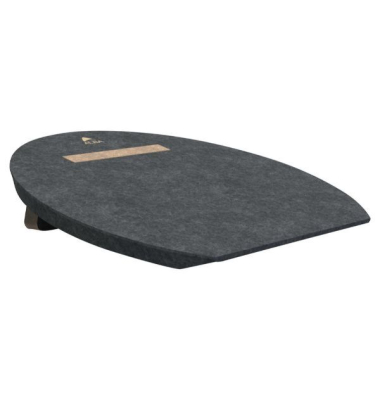 2In1 Fußstütze MHFEETPET G, 100% REC PET, Grau