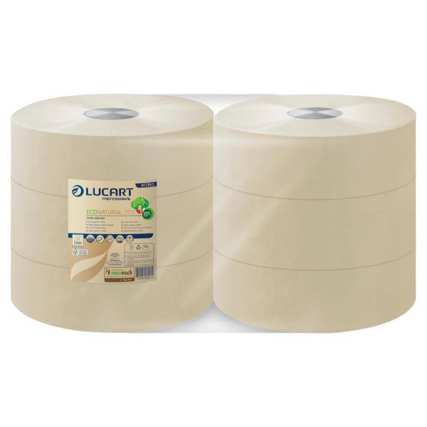 3661679121501 - Toilettenpapier EcoNatural 250 812150D 2-lagig havanna naturbraun 1458 Blatt Rolle 3661679121501 6 Stück 3661679121501 - Toilettenpapier EcoNatural 250 812150D 2-lagig havanna naturbraun 1458 Blatt Rolle 3661679121501 6 Stück