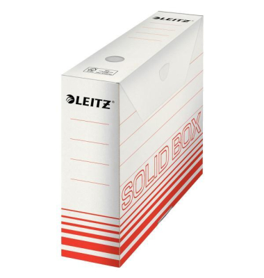 Archivbox 61270020, hellrot, Karton