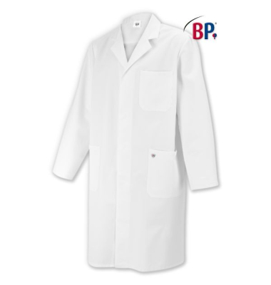 1619-485-21 Herrenmantel 48L Weiss