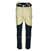 Schutzhose Arcclassic, flammhemmend, beige/schwarz, Größe 46