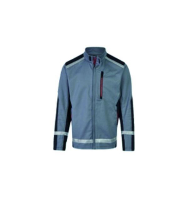 Schutzjacke ArcFit Indoor, grau/schwarz, Größe 46