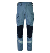 Schutzhose Arcfit, flammhemmend, grau/schwarz, Größe 46