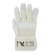 Arbeitshandschuhe ADLER-C, Leder, naturfarben, Größe 10,5