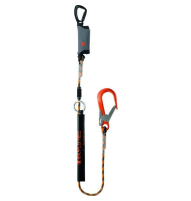 L-0576-1.8 Skysafe Pro Tie Back mit Seil, 140kg, 22kN, orangeschwarz