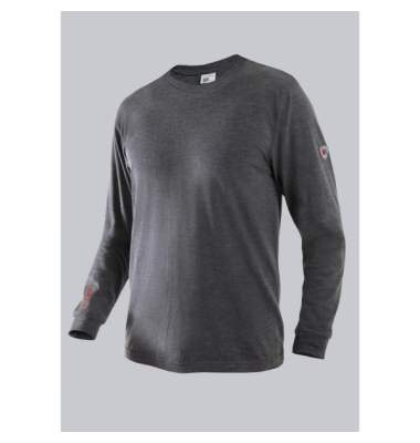 2421-871-54 Langarmshirt, Größe: L Grau