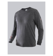 Langarmshirt, Gr&ouml;&szlig;e: 2XL Grau 2421 