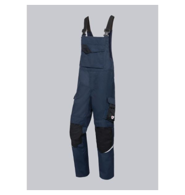 Latzhose APC2, blau/schwarz
