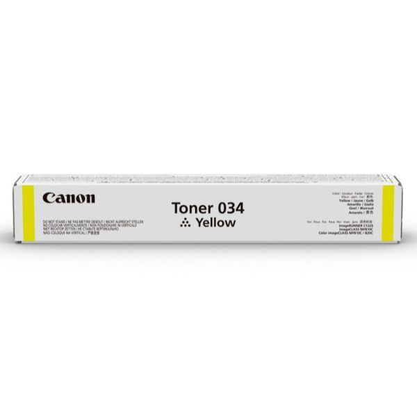 4549292017076 - 034 - Gelb - Original - Tonerpatrone - für ImageCLASS MF810Cdn MF820Cdn imageRUNNER C1225iF (9451B001)