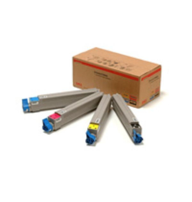 Toner Multipack 43112702, 15.000 Seiten schwarzcyanmagentagelb