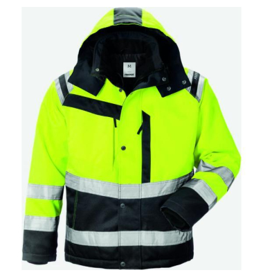 Winterjacke High Vis, gelb/schwarz, Größe L Winterjacke High Vis, gelb/schwarz, Größe L